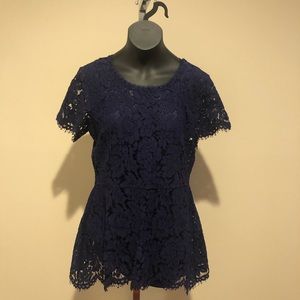 Isaac Mizrahi Live Lace Blouse